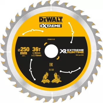 Riņķveida zāģa asmens DeWALT DT99572-QZ 25 cm 1 gab.