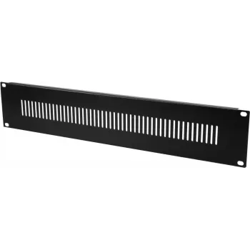 Priekšējais panelis Omnitronic ZL-19 sw 2HE — statīva priekšējais panelis, melns, 2U (modelis 30100628)