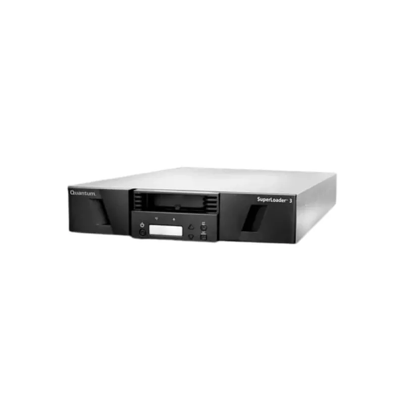 Uzglabāšanas automātiskais ielādētājs un bibliotēka Quantum SuperLoader 3 lentes kasetne SAS 2700 GB/h