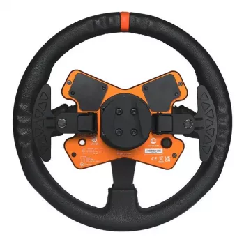 Simucube Tahko stūre, apaļa - 320 mm, oranža