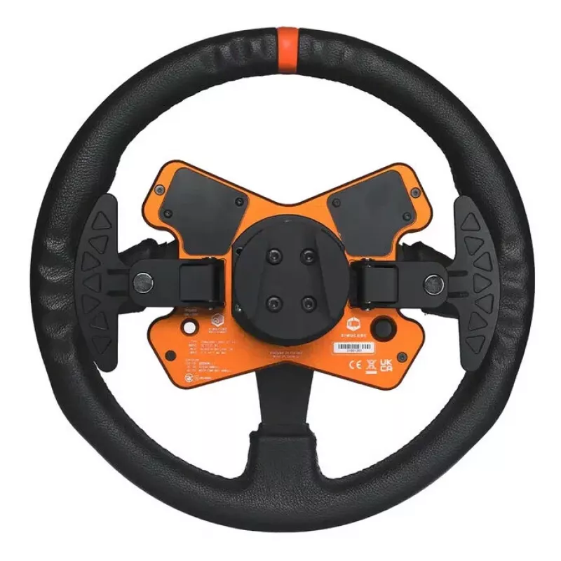 Simucube Tahko stūre, apaļa - 320 mm, oranža