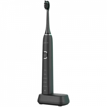 AENO Sonic Electric Toothbrush DB6: Melns, 5 režīmi, bezvadu uzlāde, 46000 apgr./min, 40 dienas bez uzlādes, IPX7