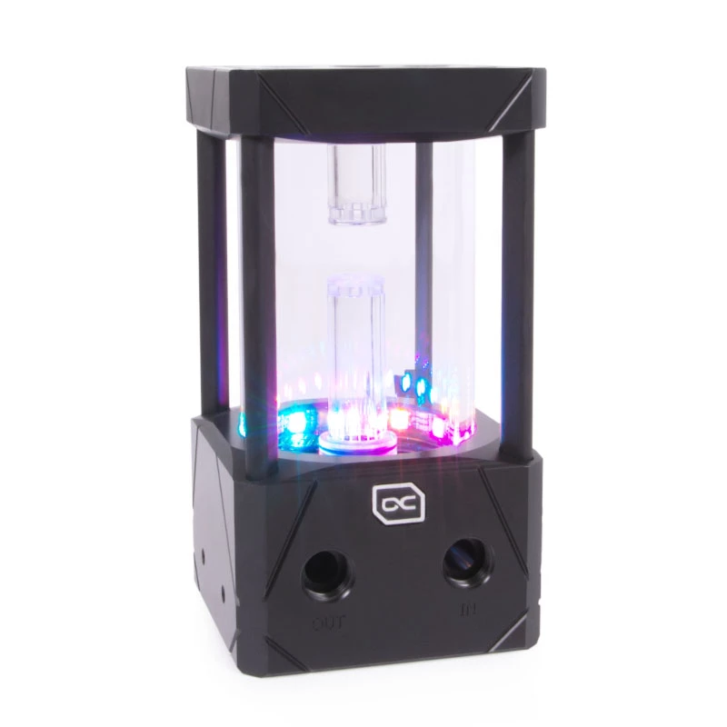 Ūdens bloks Alphacool 13327 Acetal Aluminium Melns Transparent 5V RGB