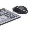 Bezvadu vairāku ierīču tastatūras un peles komplekts HAMA WKM-750 — melns, bezvadu savienojums