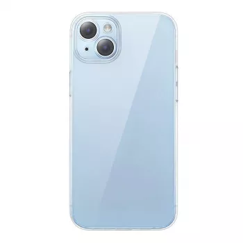 Aizsargmaciņš Baseus Crystal Series iPhone 14 Plus ar rūdīta stikla aizmuguri