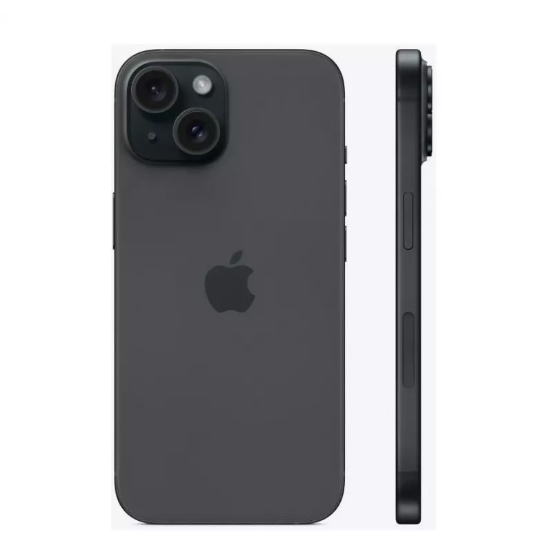 Atjaunots viedtālrunis RENEWED iPhone 15 — 128 GB, 6,1 collu Super Retina XDR, A16, 5G, melns, IP68
