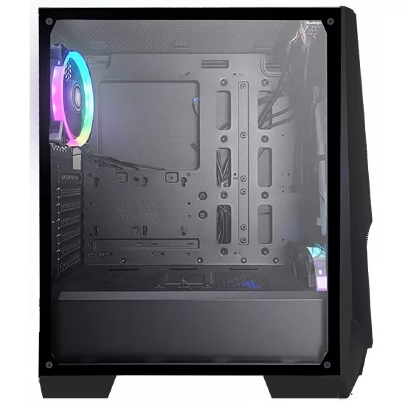 Xilence Xilent Blast X505.ARGB Gaming PC korpuss, RGB ATX Midi tornis, melns (XG141)