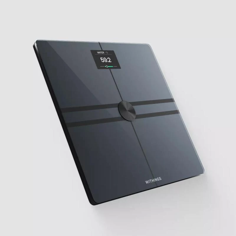 Elektroniskie personas svari Withings Body Comp Square Melns