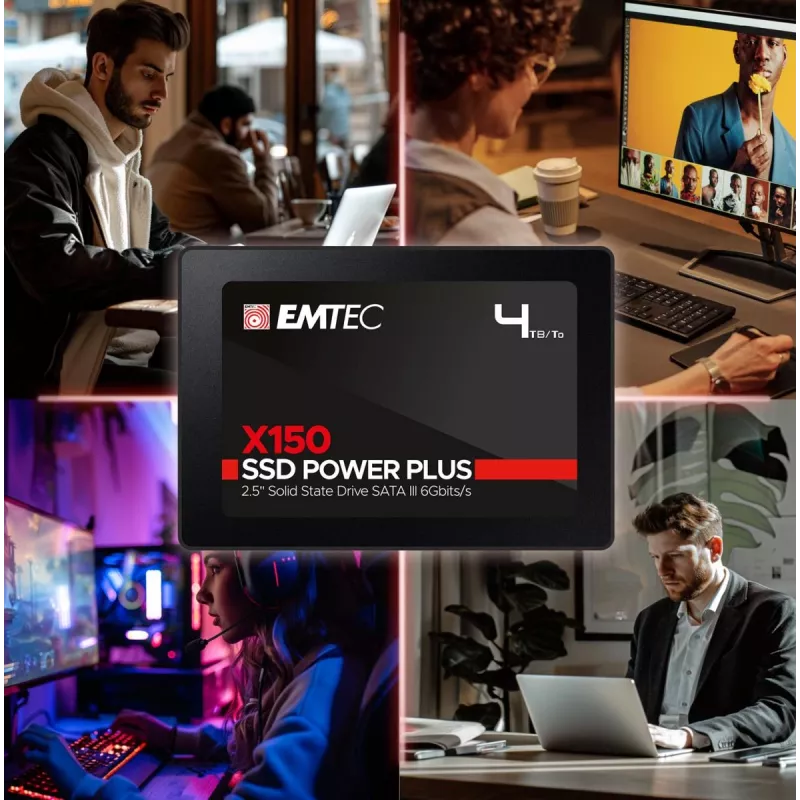 SSD disks Emtec 240GB 2.5 collu SATA X150 ECSSD240GX150