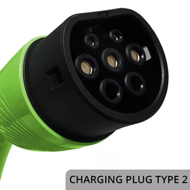 Elektroauto lādētājs QOLTEC 22 kW 400 V WiFi (TUYA) ar 7 m kabeli