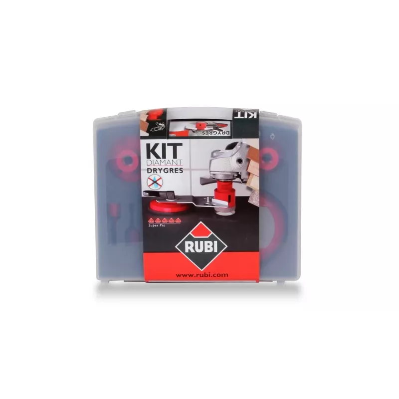 Urbju komplekts RUBI 50996 — dimanta urbji Ø6, 8, 20, 35, 50, 68 mm, 6 gab.