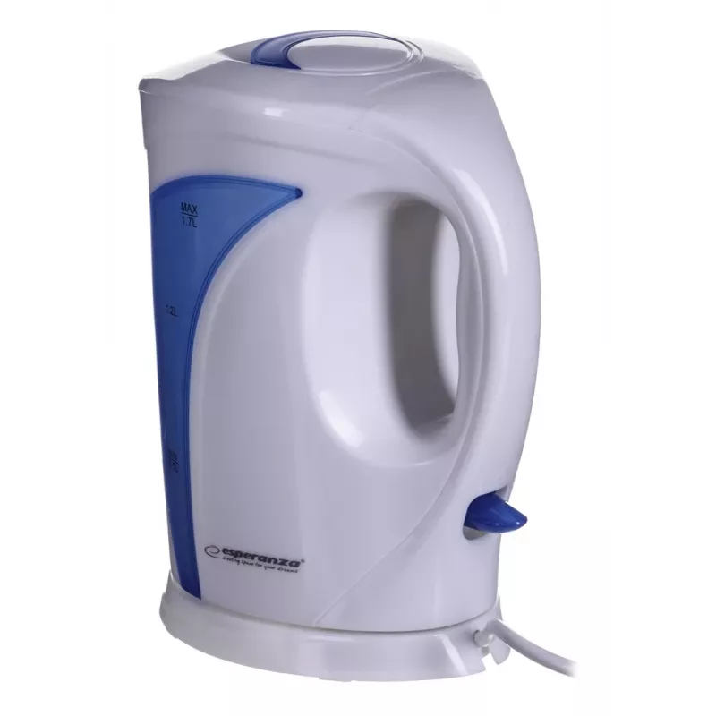 Esperanza EKK018B Elektriskā tējkanna 1,7 L, balta/zila