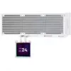 Universāls šķidruma CPU dzesētājs lian li HydroShift II LCD-S 360N 360mm AiO (bez ventilatoriem) ar RGB LCD displeju