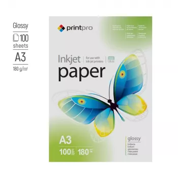 Fotopapīrs ColorWay PrintPro A3 180 g/m² 100 loksnes