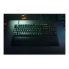 Vadu spēļu tastatūra Razer Huntsman V2 — klikšķoši violeta optiskie slēdži, RGB LED