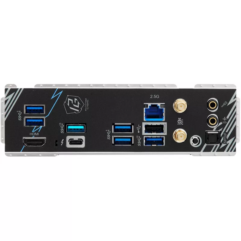 Mātesplate ASROCK B860I Lightning WiFi — Intel B860, LGA 1851, Mini-ITX, DDR5, 2x DIMM, 4x M.2, 2.5Gb LAN, Wi‑Fi 6E, Bluetooth 5.3