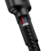 USB-C uz USB-C kabelis Baseus CATKLF-G91 1 m, USB C savienotāji, 0,48 Gbit/s, Melns