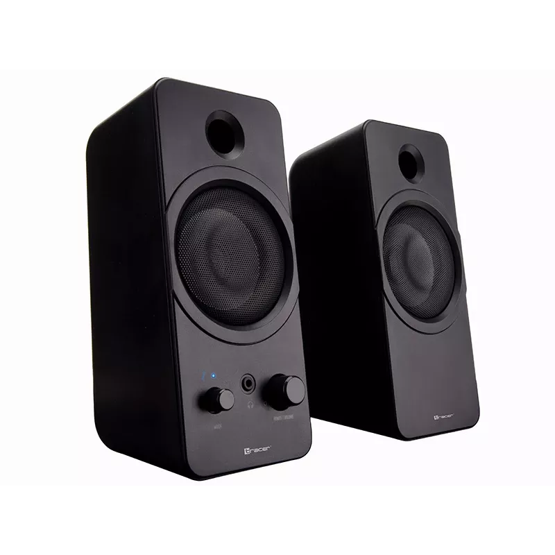 Desktop 2.0 TRACER Mark Loudspeaker 12 W, USB barošana, Bluetooth, 2‑ceļu, 2 skaļruņi, melns