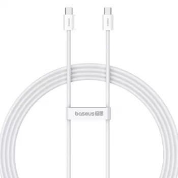 Baseus Superior USB-C uz USB-C datu kabelis 2 m 30 W Balts