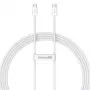 Baseus Superior USB-C uz USB-C datu kabelis 2 m 30 W Balts