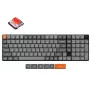 Bezvadu mehāniskā tastatūra Keychron K17 MAX RGB melna — kompakts izkārtojums, Bluetooth un USB-C savienojamība