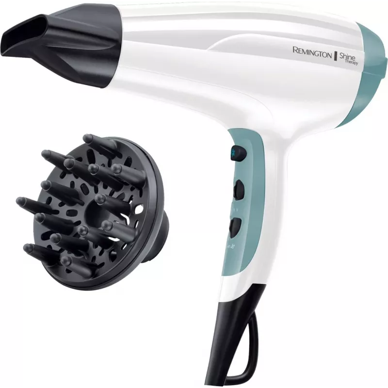 Remington D5216 matu žāvētājs 2300 W Zils, Balts