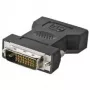 Wentronic Goobay DVI-I/DVI-D adapteris, DVI-I ligzda Dual-Link (24+5 kontaktu), melns - DVI-I ligzda Dual-Link (24+5 kontaktu) > DVI-D spraudnis Dual-Link (24+1 kontakts) (68523)