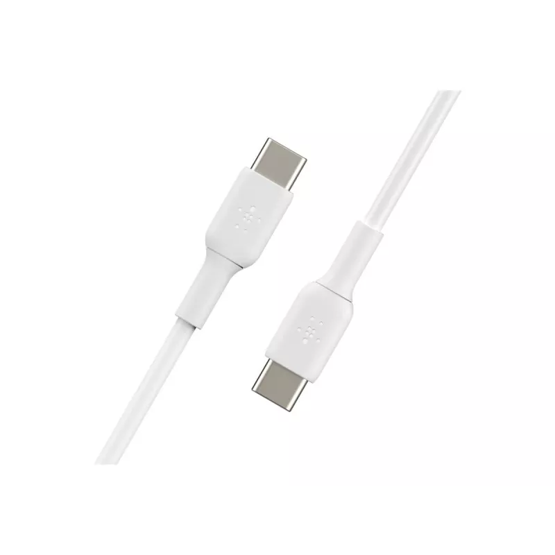 USB kabelis Belkin BoostCharge 1m USB C balts USB 2.0