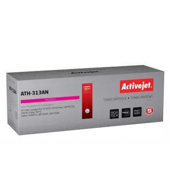 Activejet ATH-313AN toneris (aizstāj Canon, HP 126A CRG-729M, CE313A; Premium; 1000 lpp.; fuksīna)