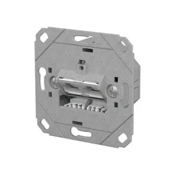METZ CONNECT savienojuma kontaktligzda E-DAT C6A LSA++ 2 portu UP0 metāliska