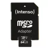 Intenso Performance - Zibatmiņas karte (microSDXC ar SD adapteri) - 64GB - UHS-I U1 / Class10 - microSDXC UHS-I (3424490)