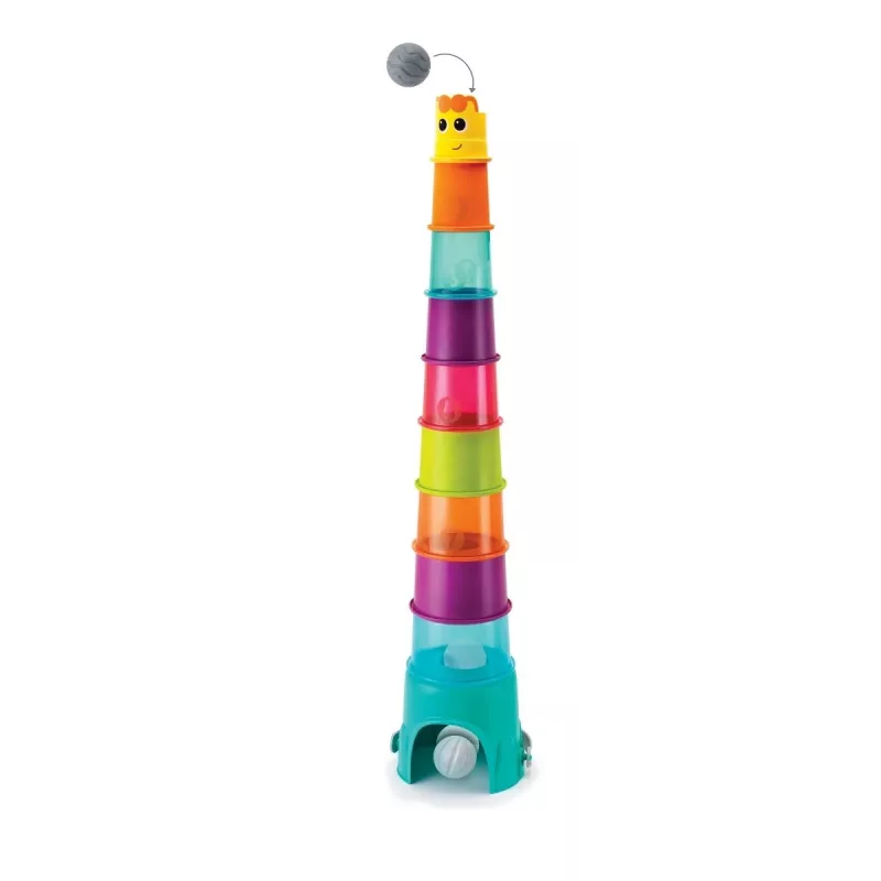 Daudzfunkcionāls žirafes tornis XL, B-kids modelis 1164702NN, augstums 120 cm, rotaļu un aktivitāšu tornis