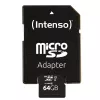 Intenso Performance - Zibatmiņas karte (microSDXC ar SD adapteri) - 64GB - UHS-I U1 / Class10 - microSDXC UHS-I (3424490)