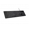 Vadu tastatūra NATEC HERRING GLOW ASV izkārtojums ar baltu fona apgaismojumu