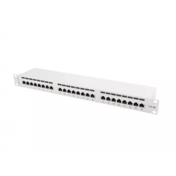 Plāksteru panelis 1U Lanberg PPS5-1024-S