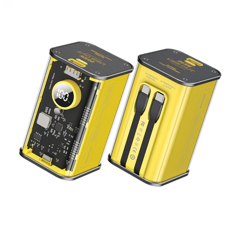 Ārējais akumulators WK-WP-347 20000 mAh īpaši ātra uzlāde
