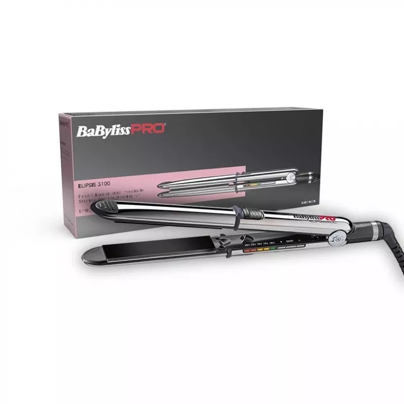 Iztaisnošanas suka BABYLISS ELIPSIS3100 Warm Stainless Steel 45 W, 2,4 cm plates, 5 karstuma līmeņi, 150–230 °C