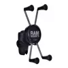 RAM Mounts X-Grip liela tālruņa turētājs ar motocikla dakšas stieņa pamatni