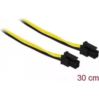 Iekšējais strāvas kabelis DeLOCK 85758 0,3 m Micro-Fit 3.0 4 kontaktu