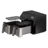Karstā gaisa fritieris Black & Decker BXAF9000E Dual Basket 9 L, 2500 W, 80–200 °C, 2 grozi, 8 programmas