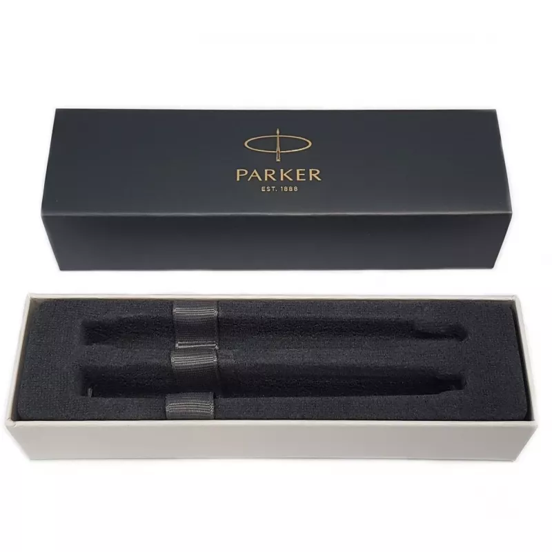 Parker 2093258 pildspalvu komplekts melns, sudrabots 2 gab.