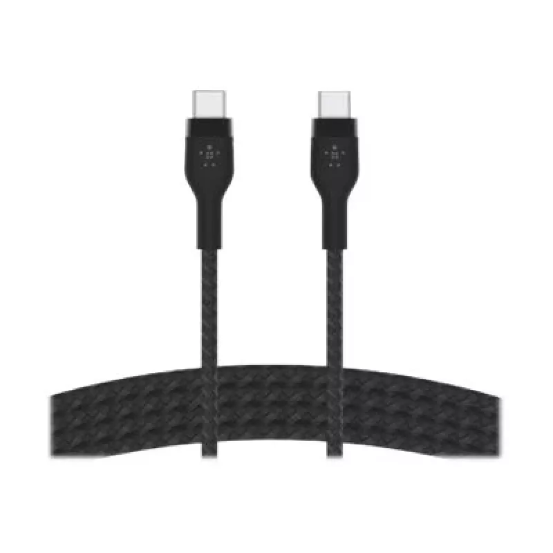 Belkin BOOSTCHARGE PRO Flex USB kabelis 1 m USB 2.0 USB C melns (CAB011BT1MBK)
