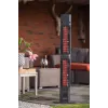 SUNRED | Sildītājs | RD-DARK-3000L, Valencia Dark Lounge | Infrasarkanais | 3000 W | Melns | IP55
