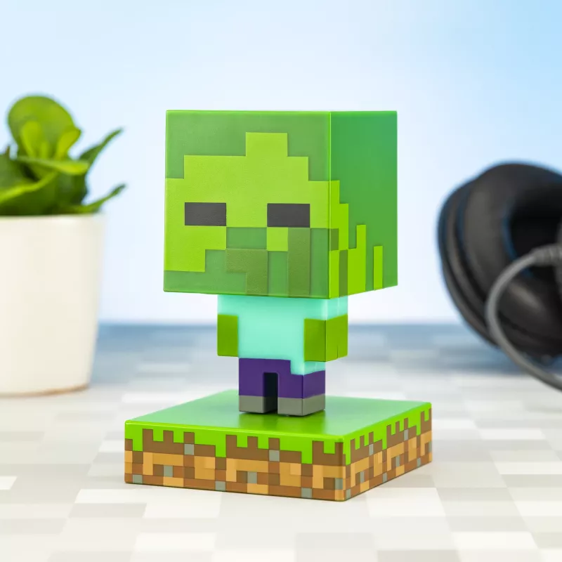 Galda lampa Paladone Light Paladone Minecraft Zombie Light PP6592MCFV4 LED