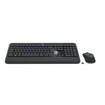 Logitech MK540 ADVANCED bezvadu tastatūras un peles komplekts, pilna izmēra membrāna
