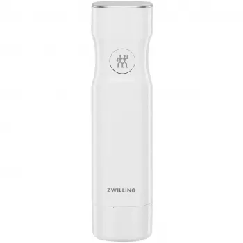 Vakuuma aizzīmogotājs ZWILLING FRESH & SAVE Balts sūknis, baterija 3.7V, MicroUSB uzlāde, 190×50×50 mm, 330 g