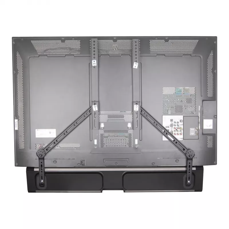 Maclean MC-912 universāls skaļruņu joslas stiprinājuma turētājs TV montāžas regulējams VESA 23 - 65 15 kg