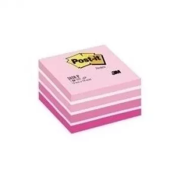 3M Post-it Notes Sticky Notes Dice, 76 x 76 mm, neon-rozā (2028-NP)