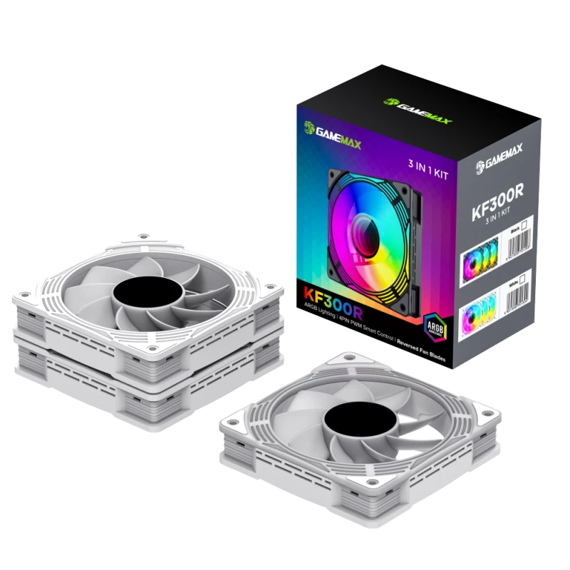 Gamemax | KF300R BK | Balts