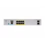 Cisco - Catalyst 2960CX-8PC-L - komutators - pārvaldāms - 8 x 10/100/1000 (PoE+) + 2 x SFP + 2 x 10/100/1000 galda, plauktā montējams, DIN sliedē montējams, sienā montējams PoE+ (124